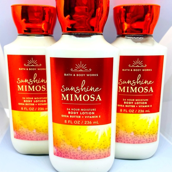 Bath & Body Works Other - COPY - Bath and Body works 3-SUNSHINE MIMOSA BODY LOTION